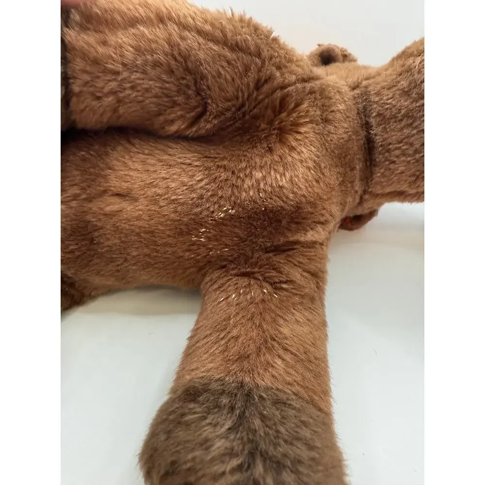 Vintage TY Beanie Buddies Chocolate‎ the Moose Plush Stuffed Animal